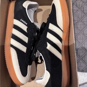 Adidas Samba Black and White Sneakers